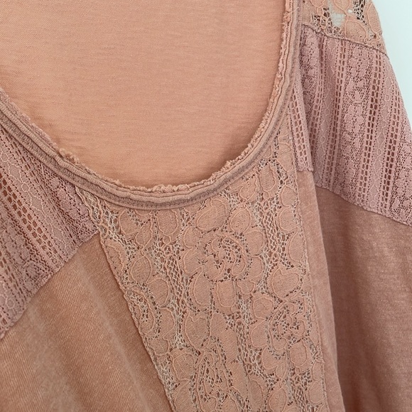 Pins and needles top in muted pink - Picture 4 of 4